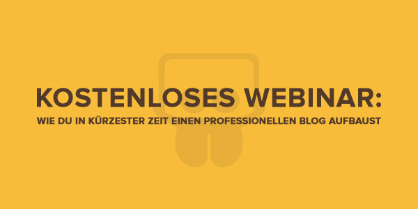 blog aufbauen text