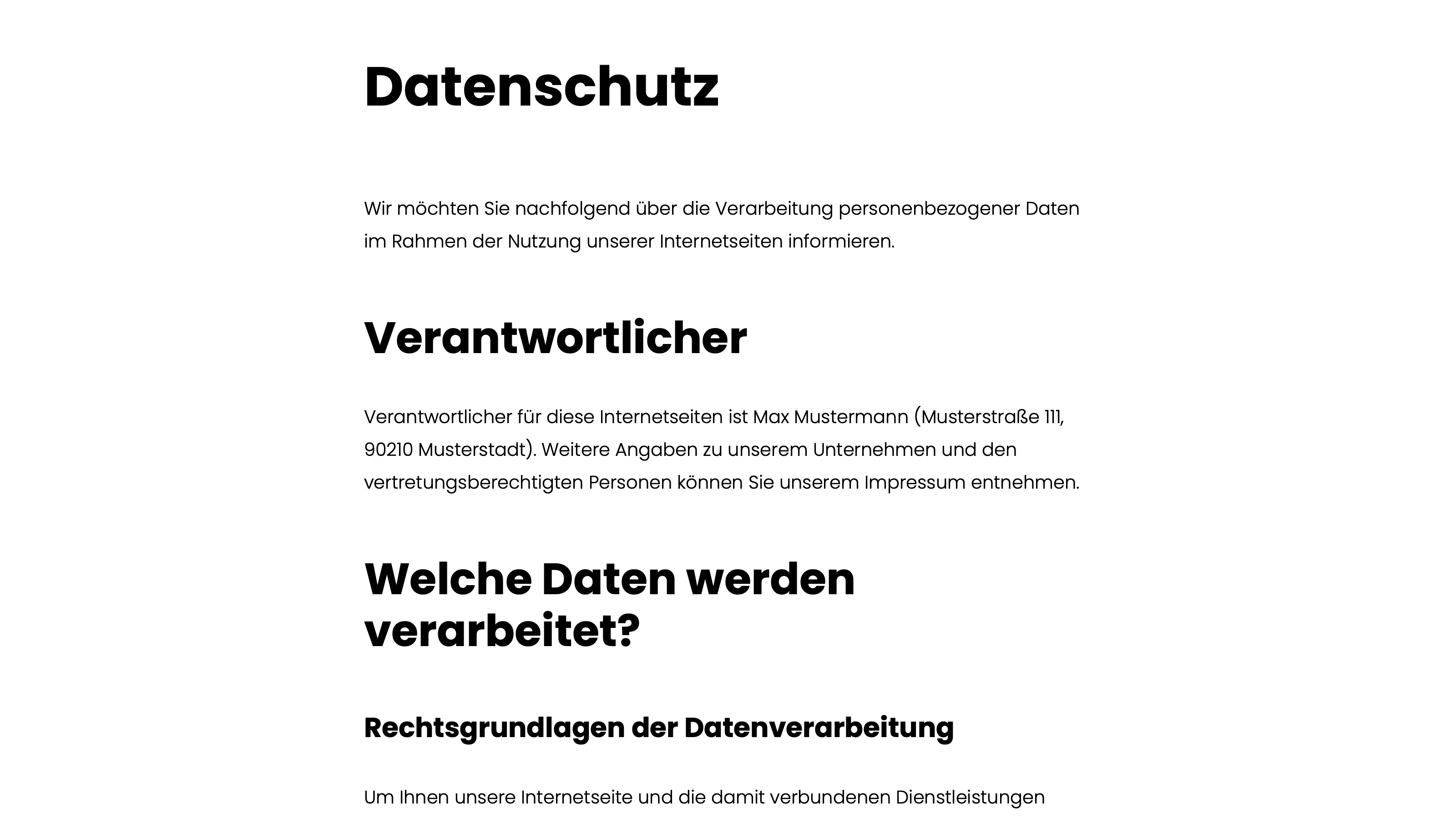 Alle Funktionen im Überblick