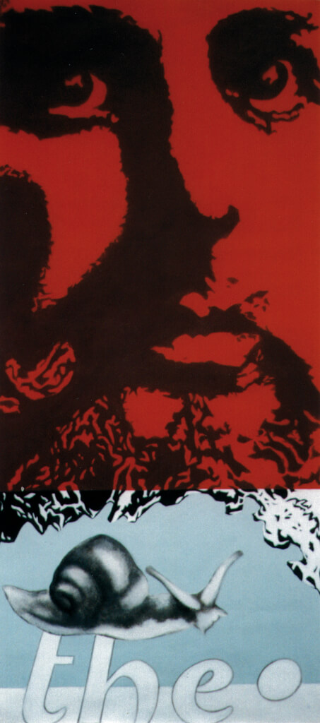 The Point · Acryl auf Leinwand · 1,13 × 2,50 m