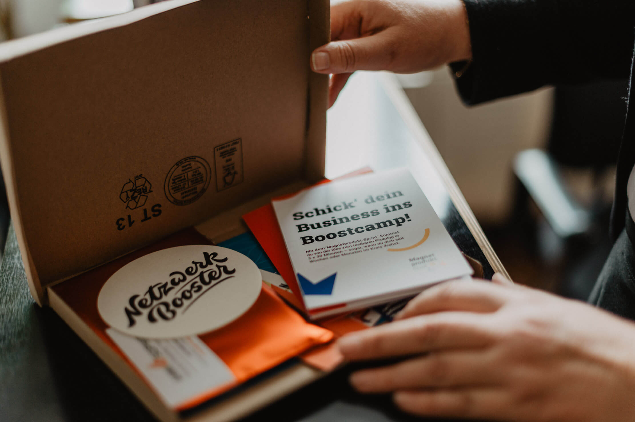 BarCamp digital organisieren Goodie Box Teilnehmenden 75