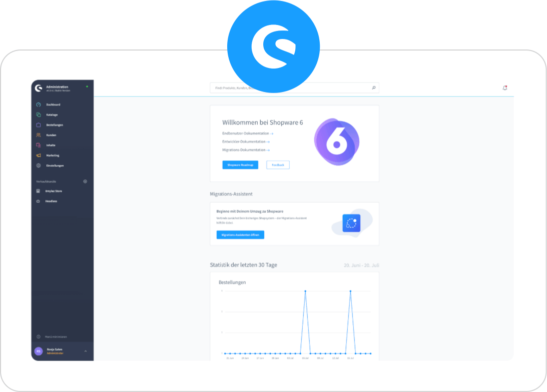 Beispiel Shopware Design
