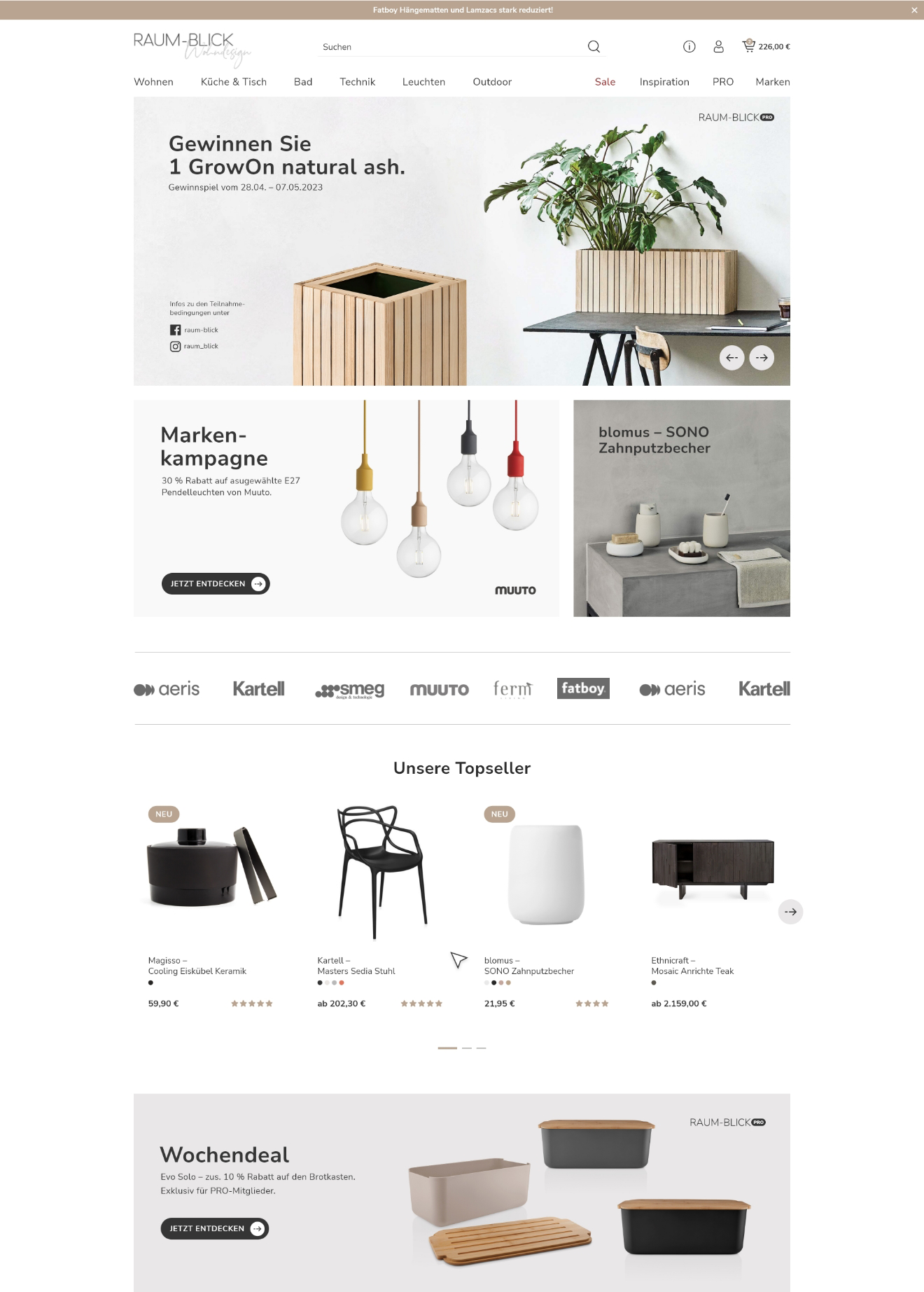 raum blick shop