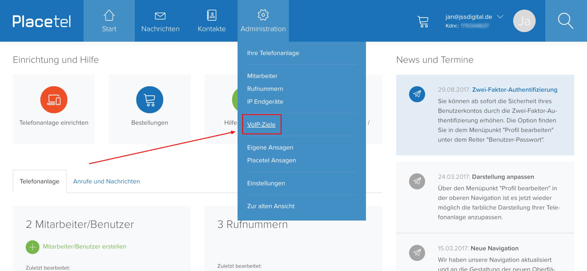 placetel voip ziel 1