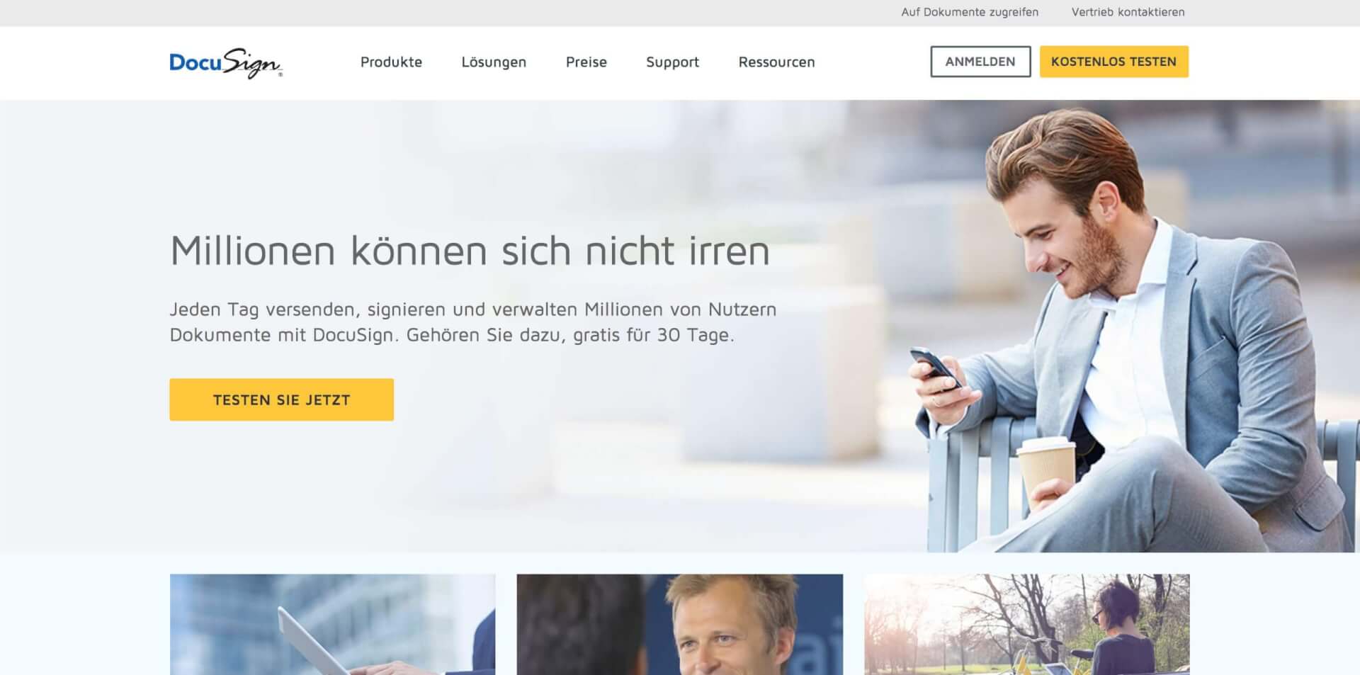 docusign startseite 1