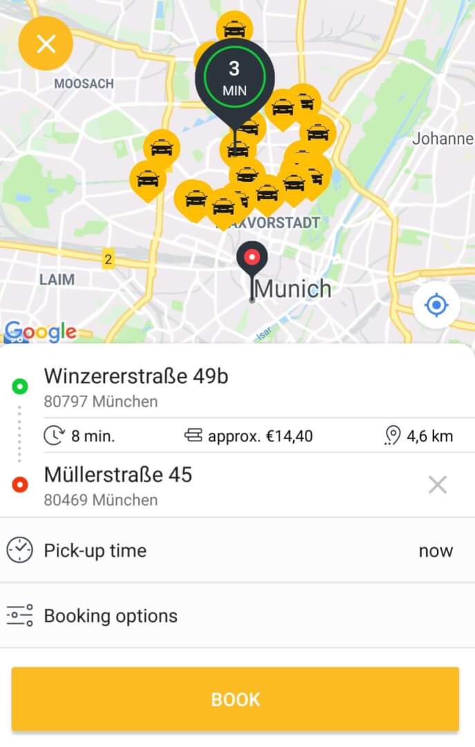 Beste Taxi App Vergleich   Taxi.eu