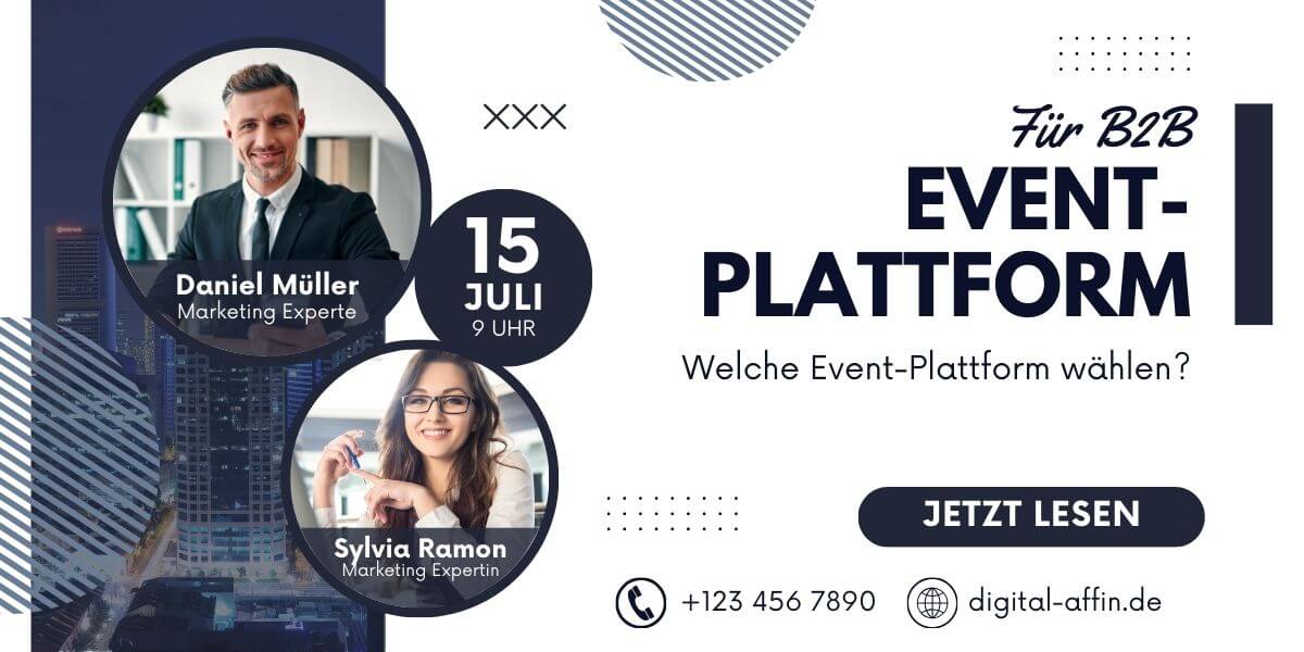 Die richtige Event-Plattform für B2B finden