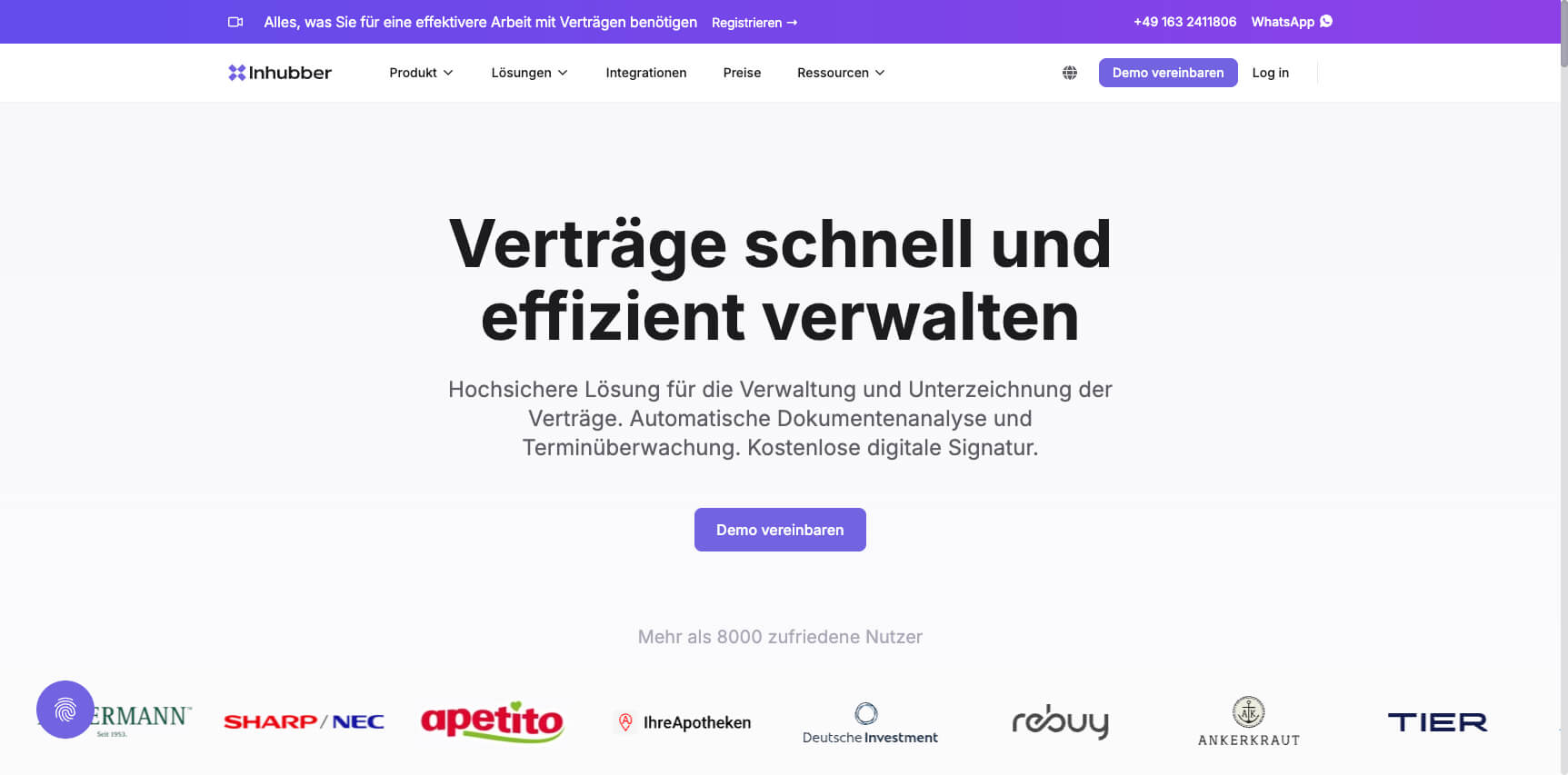 Inhubber Vertragsmanagement Software und Digitale Signatur 09 25 2025 05 51 PM