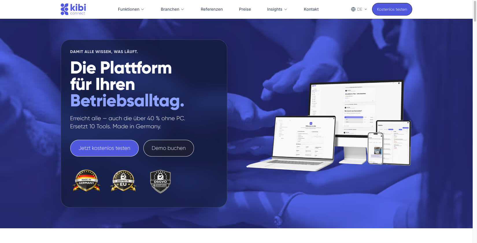Die Mitarbeiter Plattform fuer Non Desk Worker Kibi Connect 05 08 2026 07 30 PM