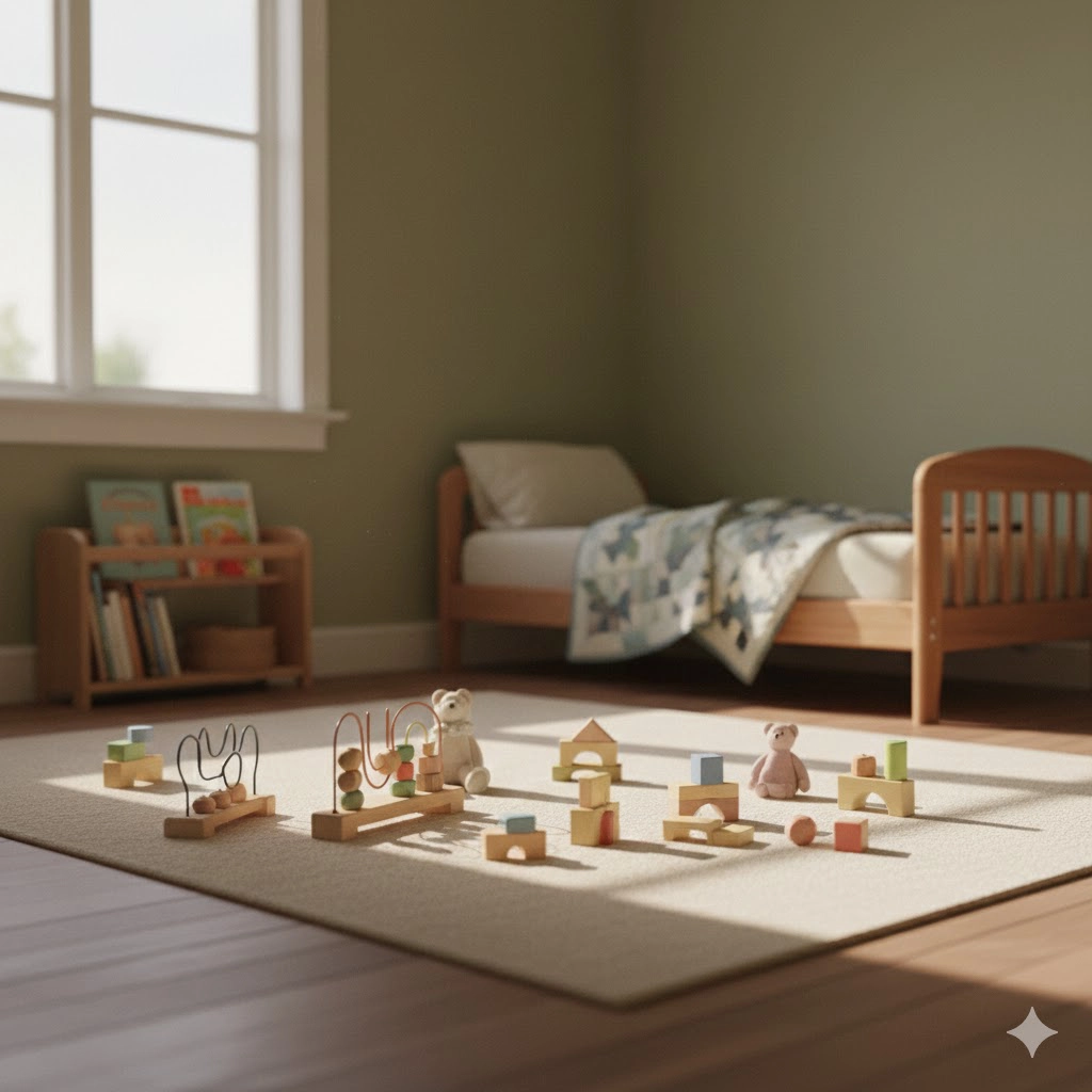 Leeres Kinderzimmer