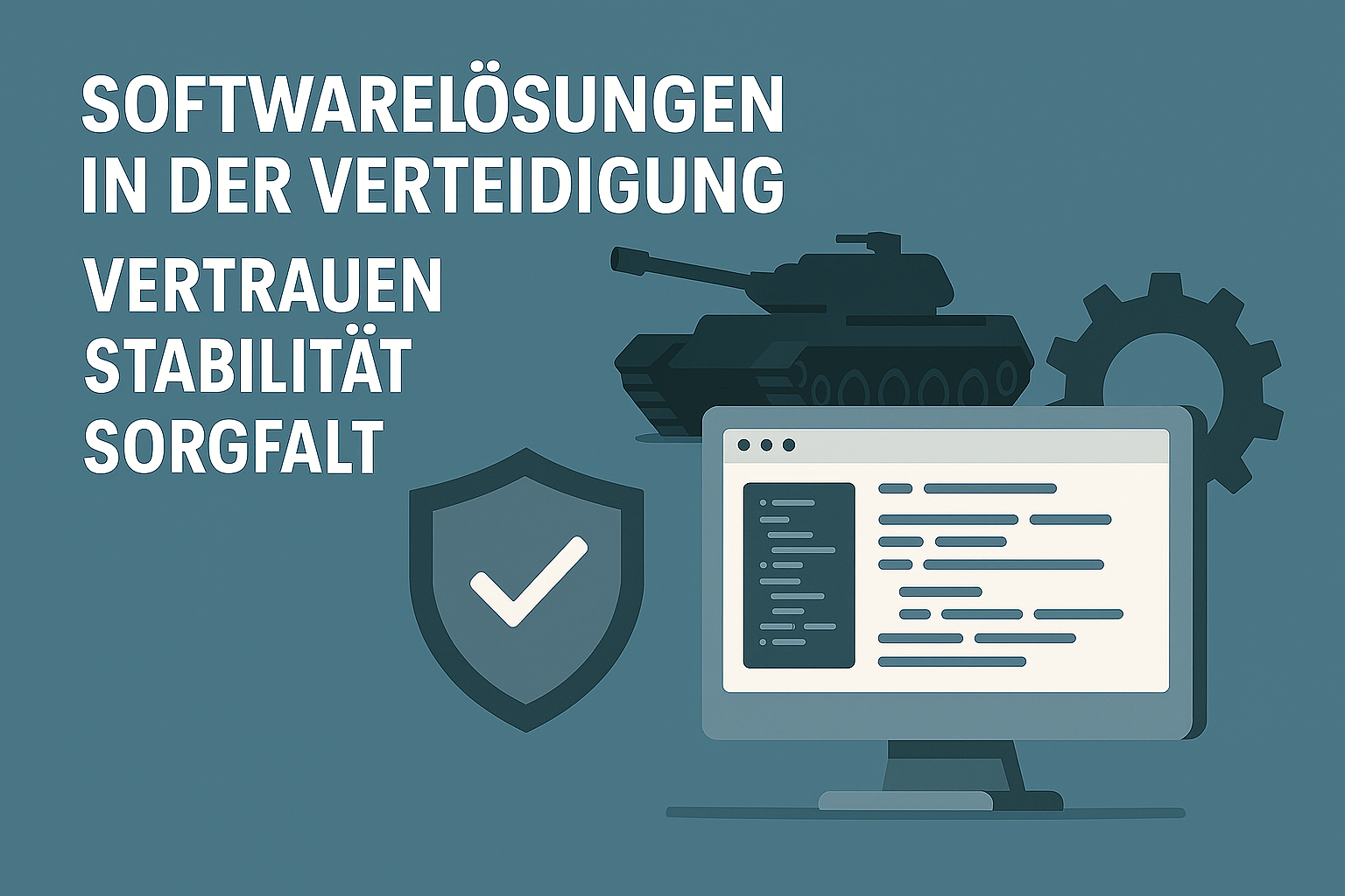 Stabile Systeme für sensible Anwendungen – Übernahme und Betreuung komplexer Bestandssoftware für eine Verteidigungsbehörde