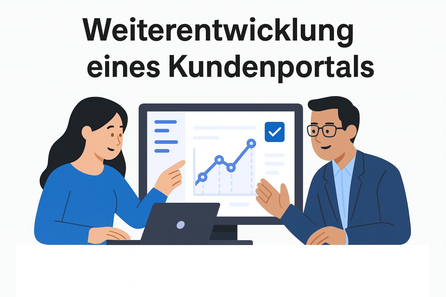 Weiterentwicklung eines Kundenportals – wie wir die Nutzerzufriedenheit spürbar steigerten