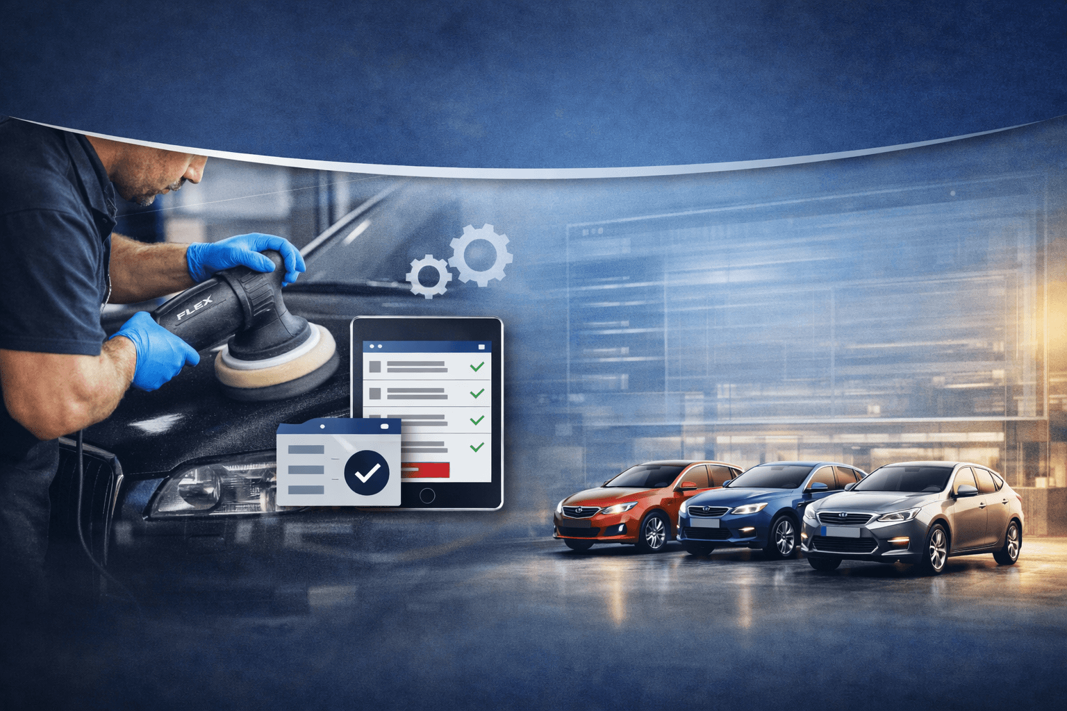 Prozessautomatisierung und Transparenz in der Fahrzeugaufbereitung