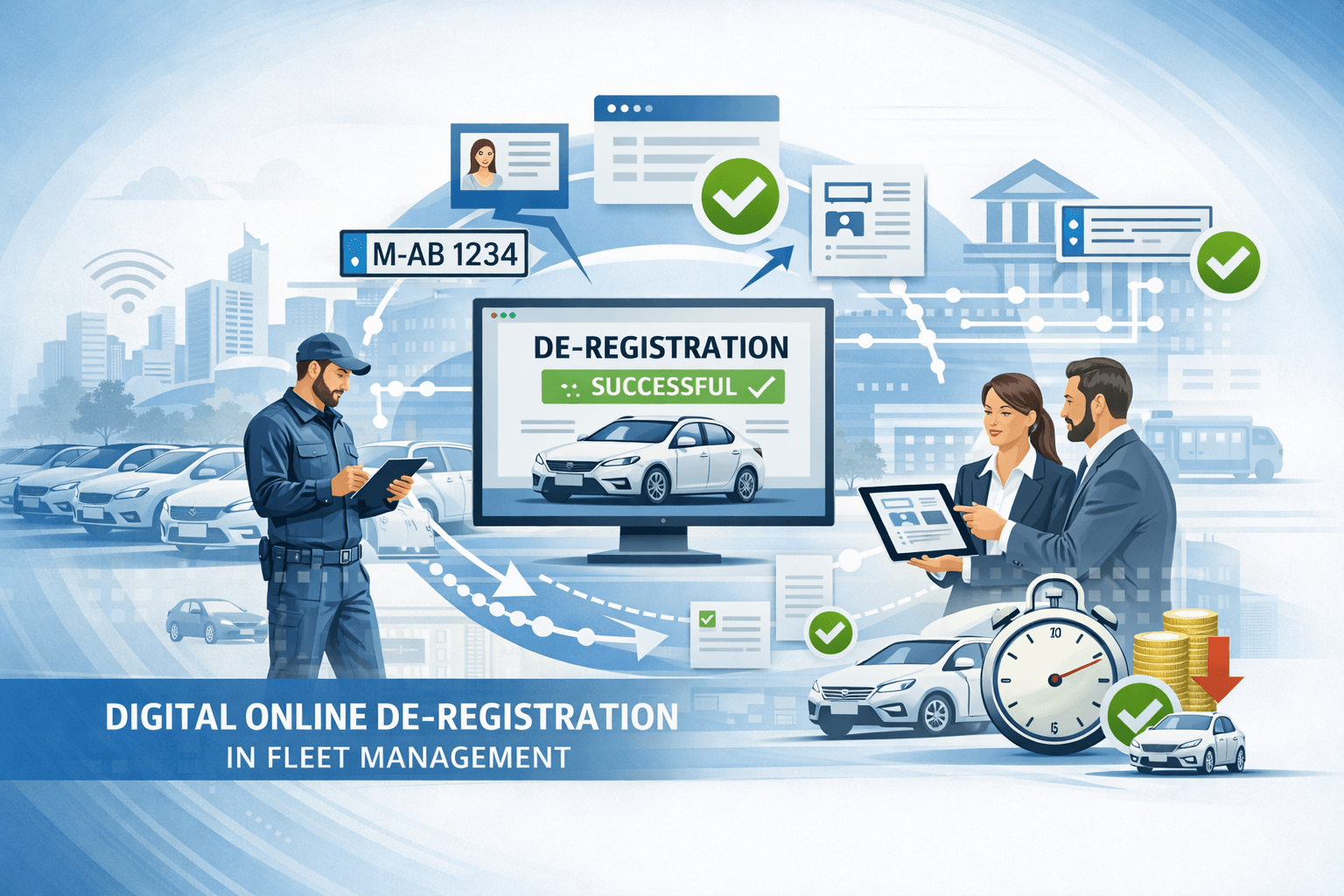 Online Digital Return Form for Leased Vehicles
