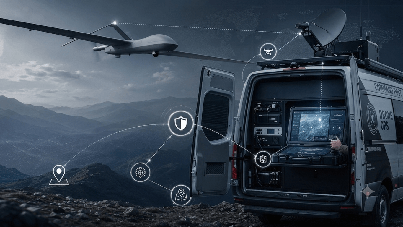 Robust and Interoperable: Development of the Ground Station for the Ghost 150 Unmanned Aerial Vehicle System