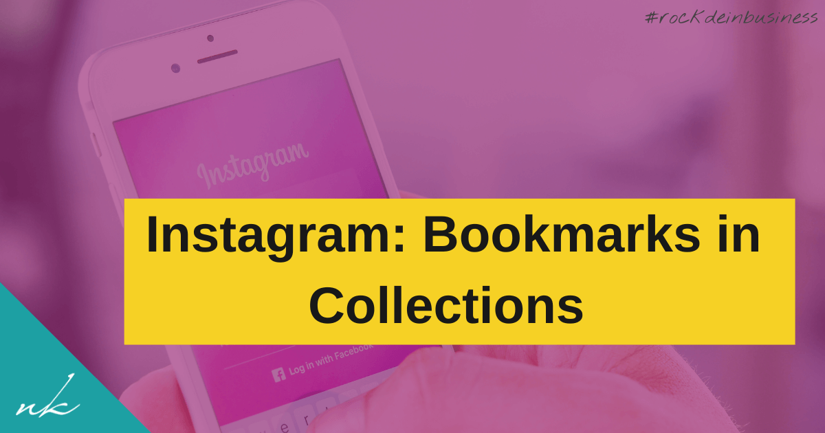 Bookmarks in Collections auf Instagram