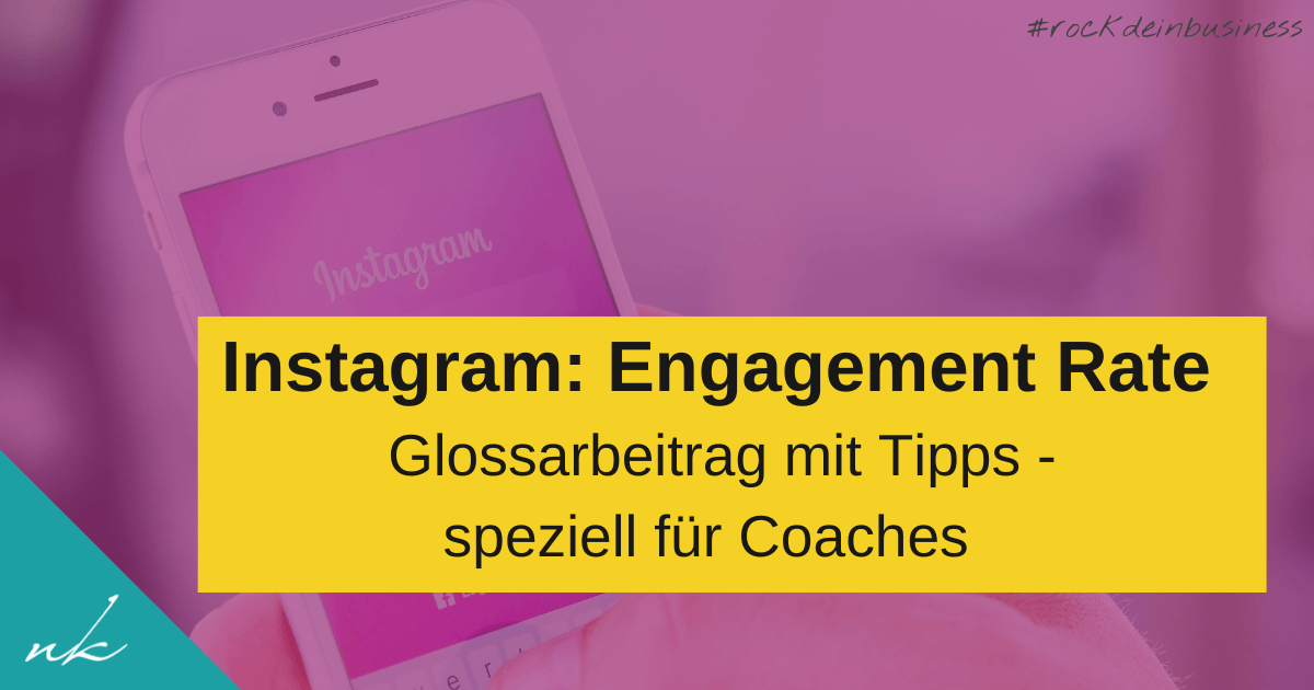 Engagement Rate auf Instagram