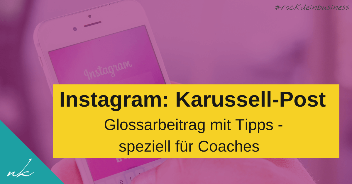 Karussell-Post auf Instagram