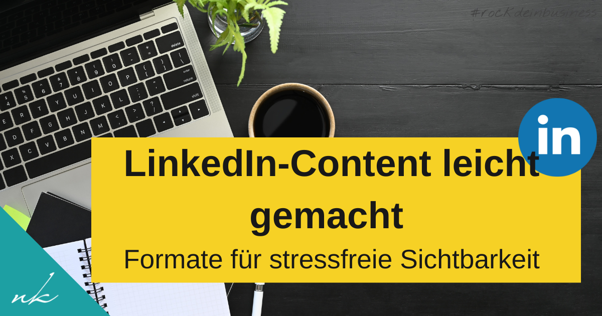 LinkedIn Content-Routine für Coaches: Einfache Formate, die funktionieren
