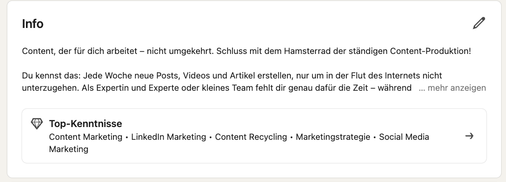 Screenshot Info Linkedin
