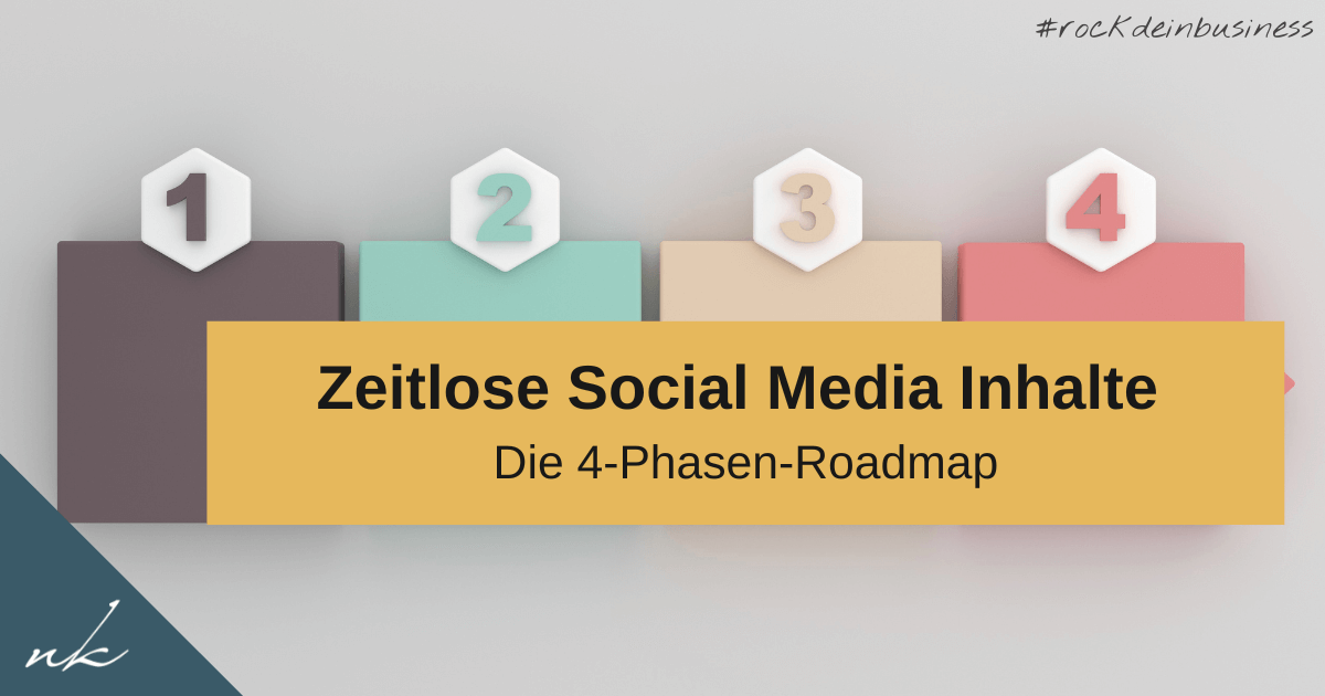 Zeitlose Social Media Inhalte: Die Umsetzungs-Roadmap