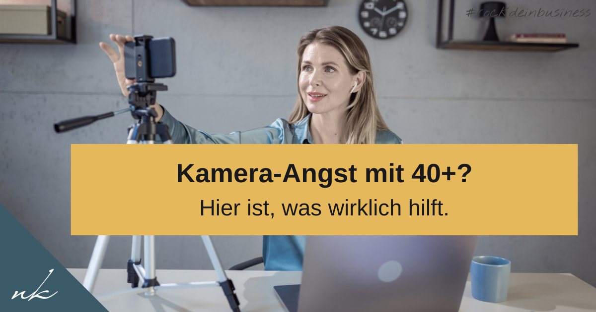 Videos drehen mit 40+: Was wirklich hilft, wenn die Kamera Angst macht