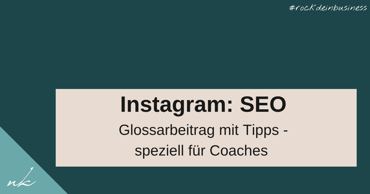 Instagram SEO