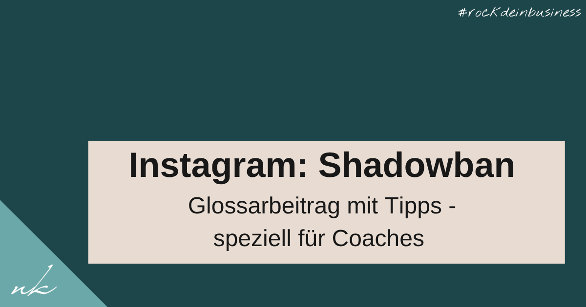 Shadowban auf Instagram