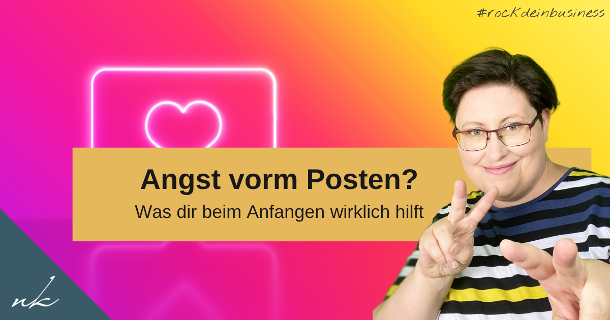 Angst vor Instagram als Coach? Was dir beim Posten wirklich hilft