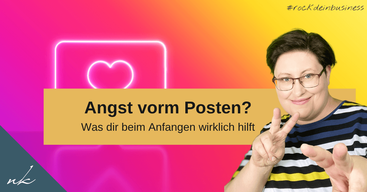 Angst vor Instagram als Coach? Was dir beim Posten wirklich hilft