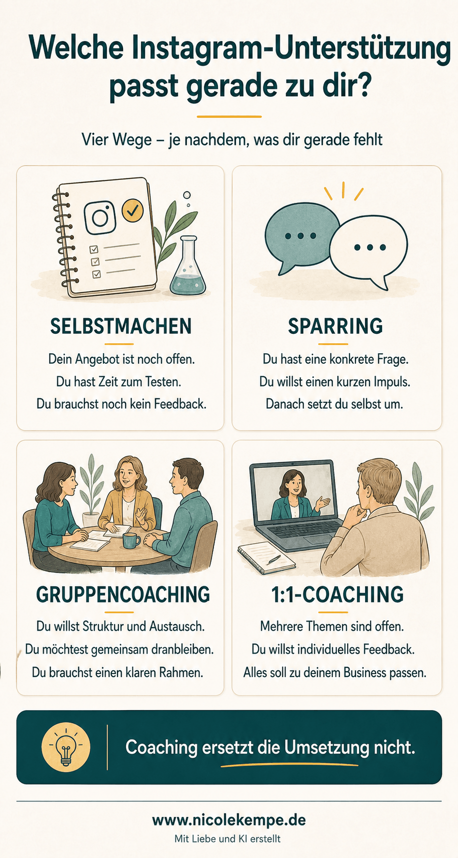 Welche Instagram Unterstuetzung passt
