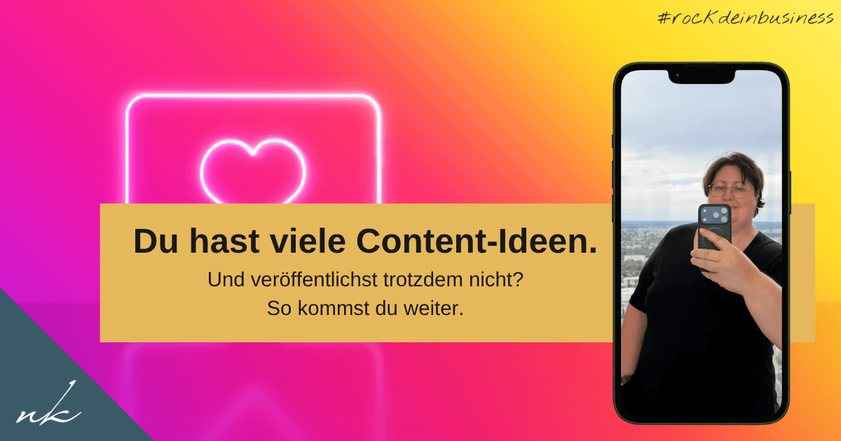 Du weißt alles über Content und veröffentlichst trotzdem nichts