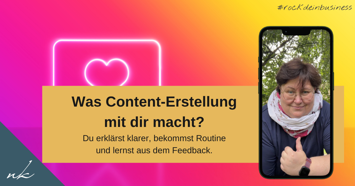 Was Content-Erstellung mit dir macht (neben Reichweite und Kunden)