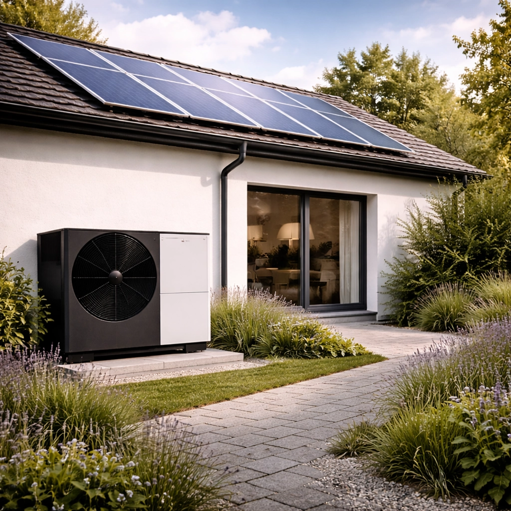 Kombination Wärmepumpe und PV-Anlage