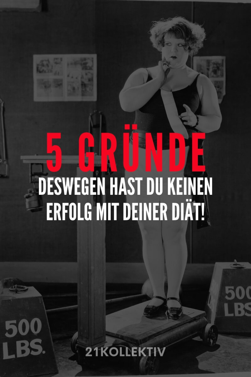 Ich möchte eine Diät machen, aber ich habe keine Willenskraft