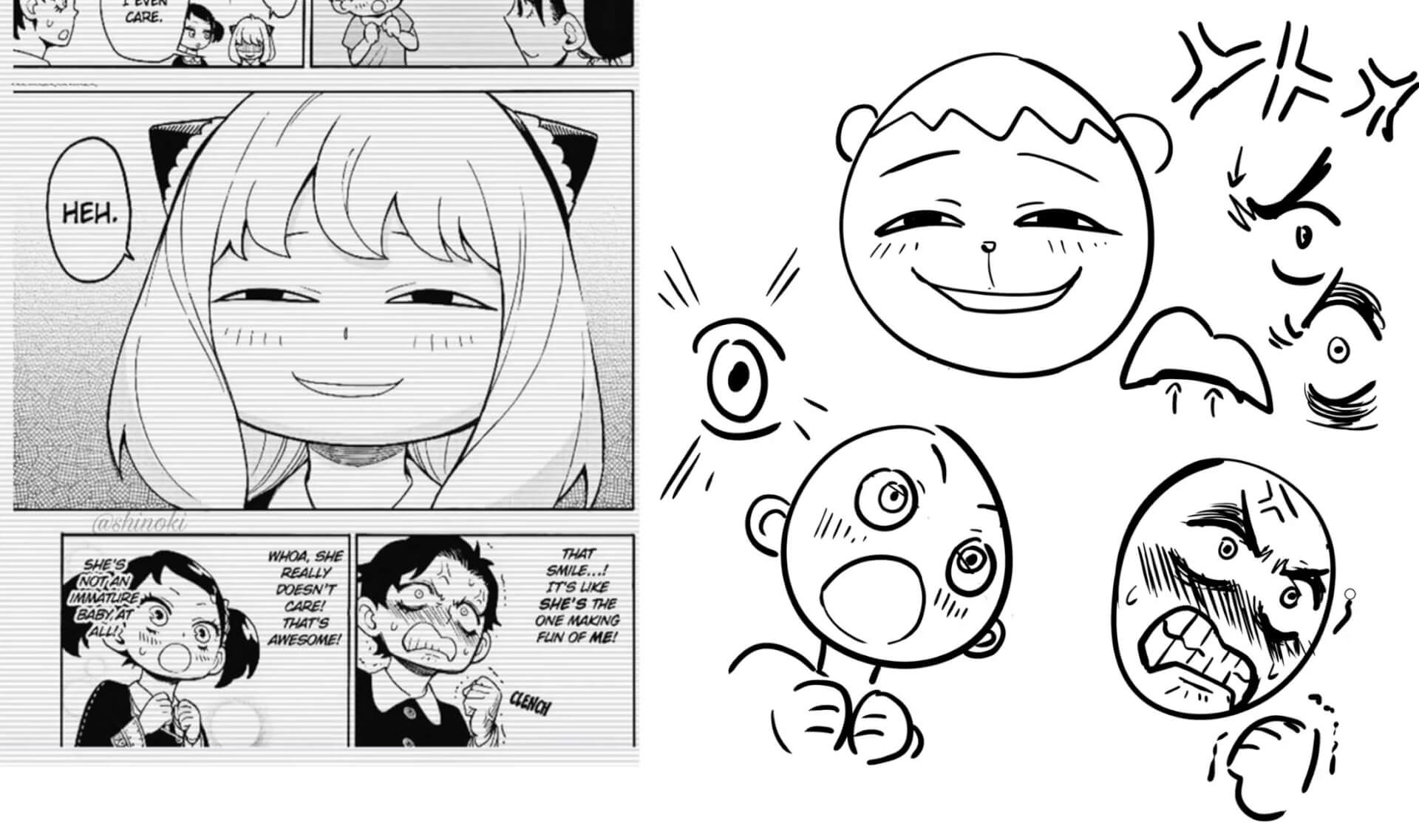 manga challenge live stream mimik gesichtsausdruck ärger zeichnen