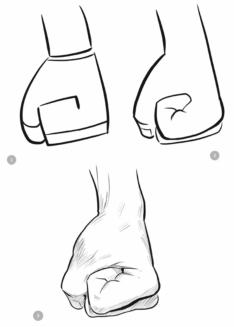 Manga Faust zeichnen – Schritt-für-Schritt Anleitung für Anfänger