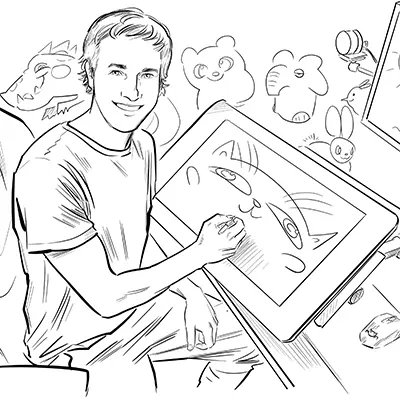 Manga Zeichenkurs Modul 1 Bild Kennenlernen und Zeichenbasics