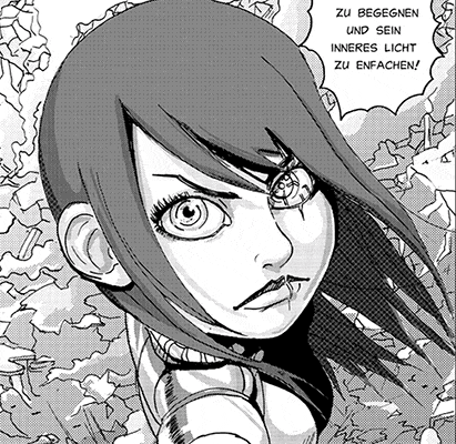 Mang Zeichenkurs Modulbild: Rasterfolie anwenden und Schattierung bei Manga Seiten setzen