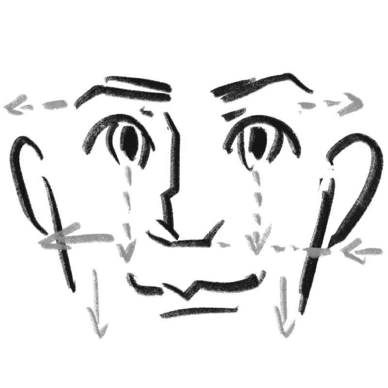 Erkennbarkeit im Portrait – Verhältnisse zwischen Augen, Nase, Mund und Ohren richtig zeichnen