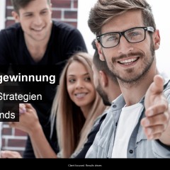 Personalgewinnung: Recruiting Strategien, Zahlen, Trends