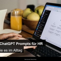 Die besten ChatGPT Prompts für HR: So nutzen Sie es im Alltag