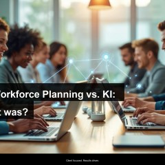 Strategic Workforce Planning vs. KI: Was ersetzt was?