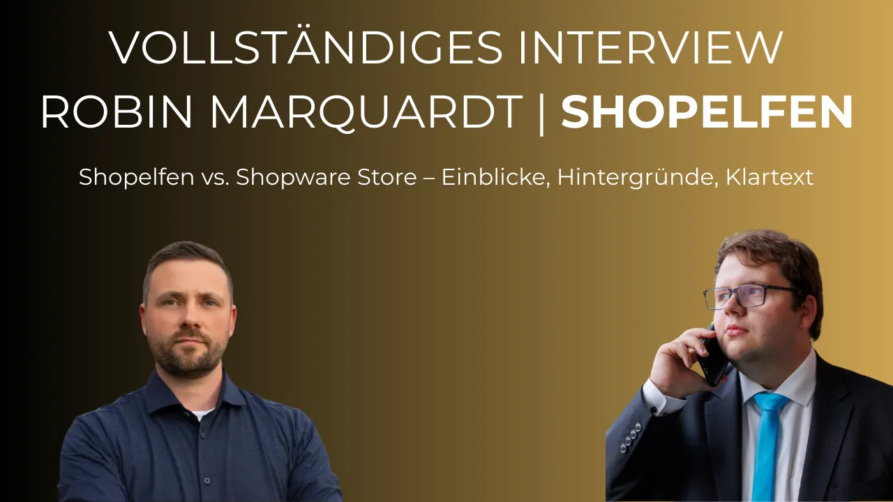 Vollständiges Interview: Robin Marquardt über Shopelfen