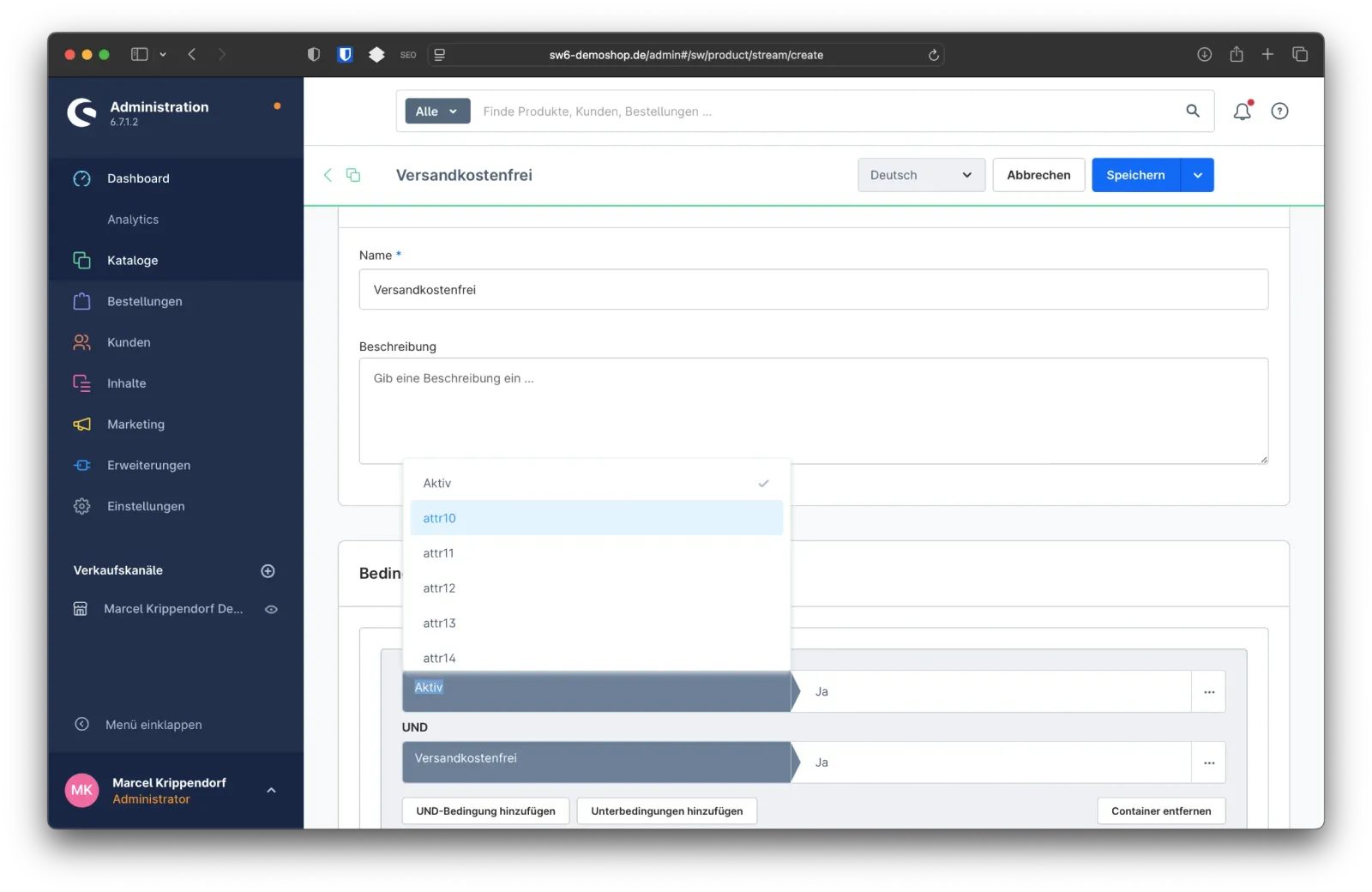 Einführung in Dynamische Produktgruppen