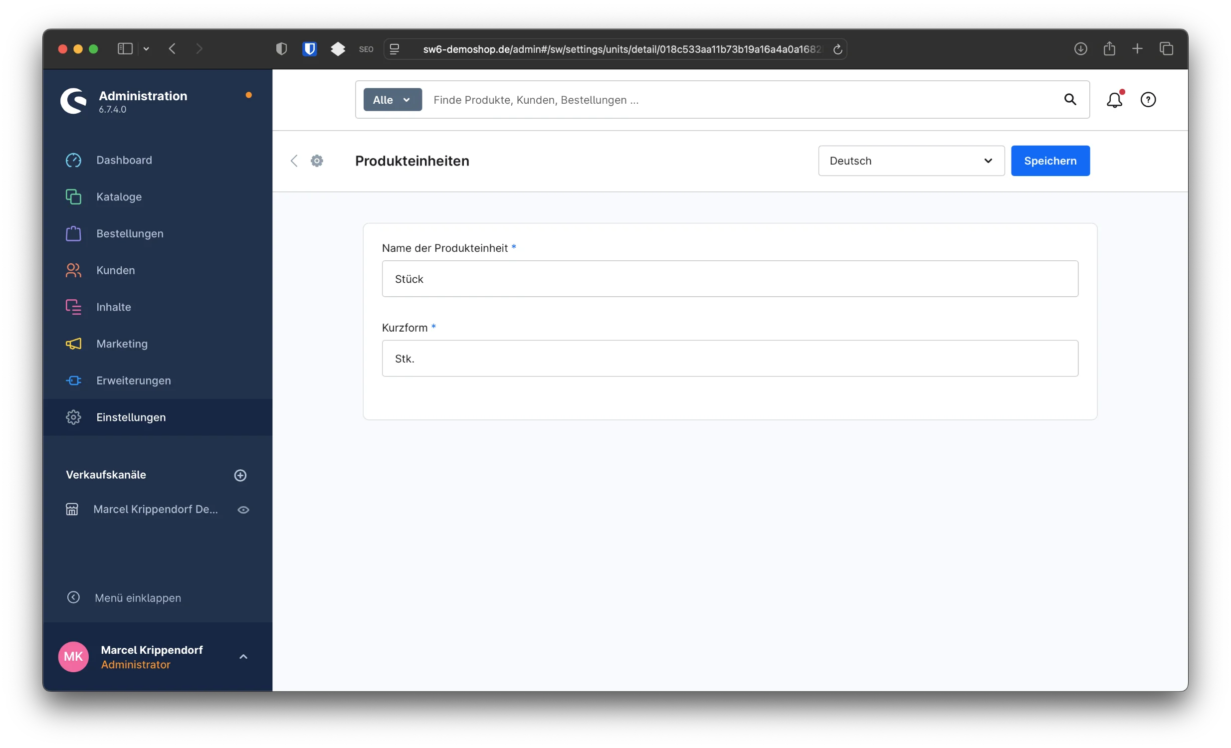 sw simplyworks einzelpreisberechnung shopware6 1 2