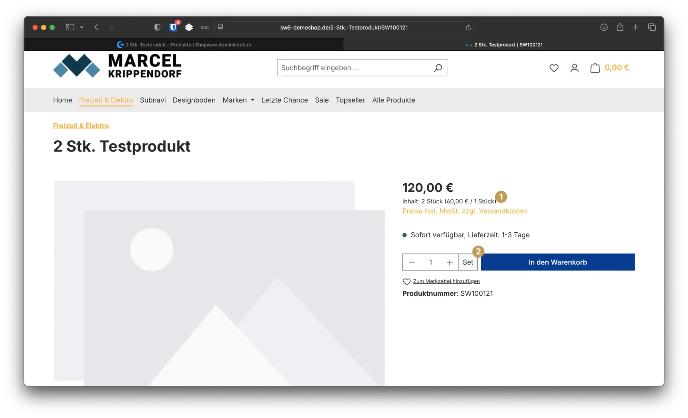sw simplyworks einzelpreisberechnung shopware6 3 2
