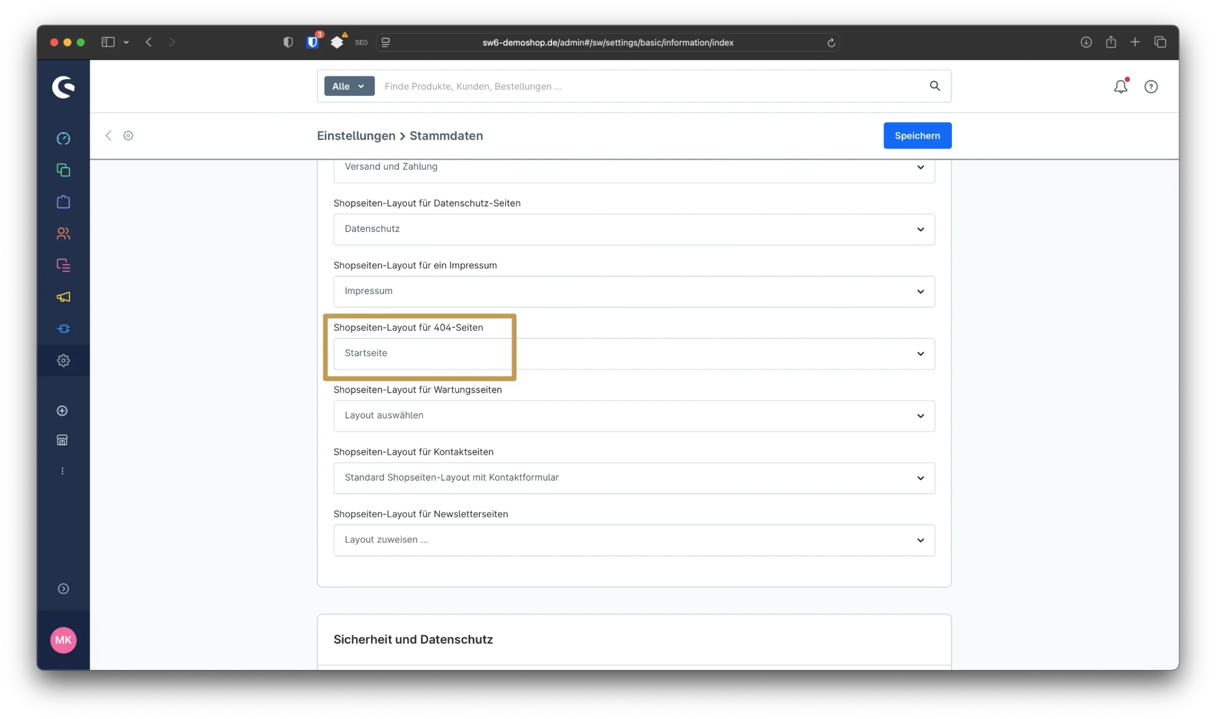 sw simplyworks fehlerseite zu startseite 3 2