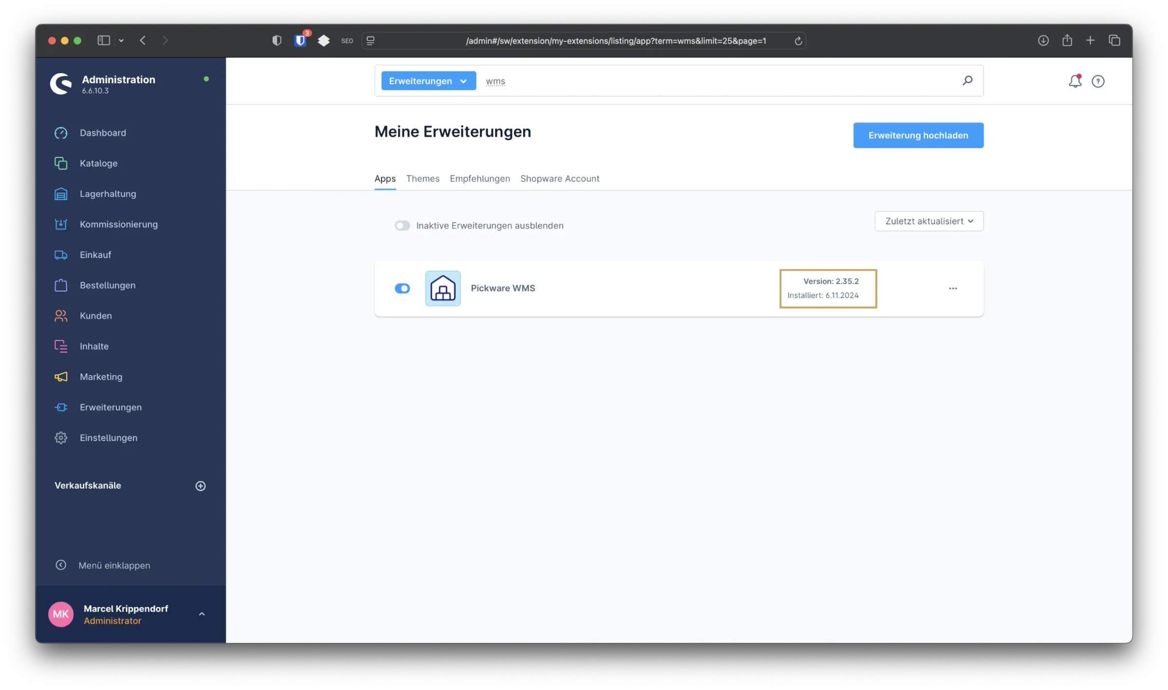 sw simplyworks pickware plugin updates 2 2
