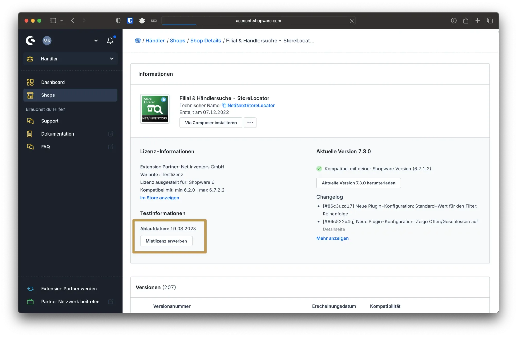 sw simplyworks unlizensierte erweiterung 1 2