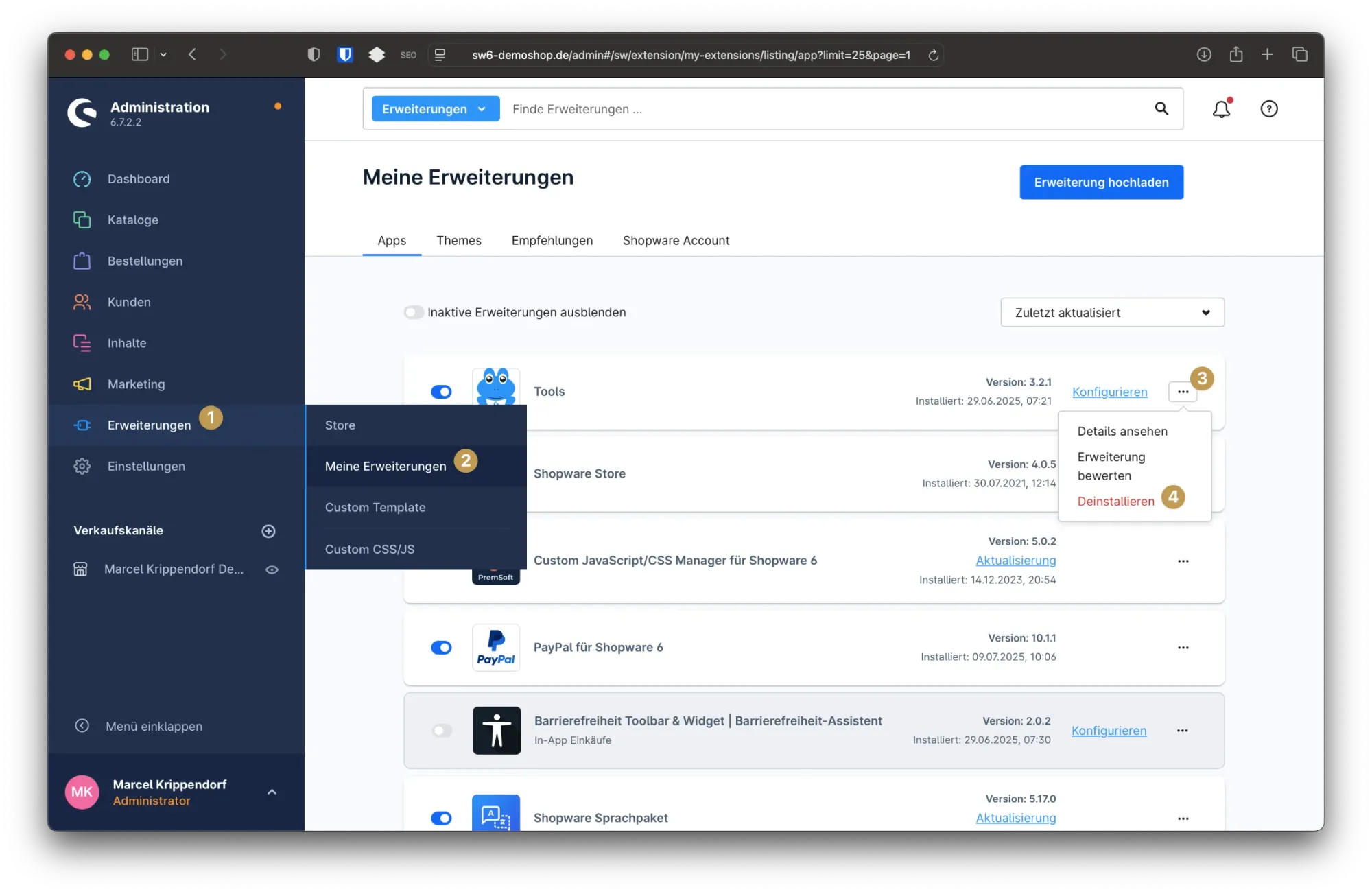 sw simplyworks unlizensierte erweiterung 3 2